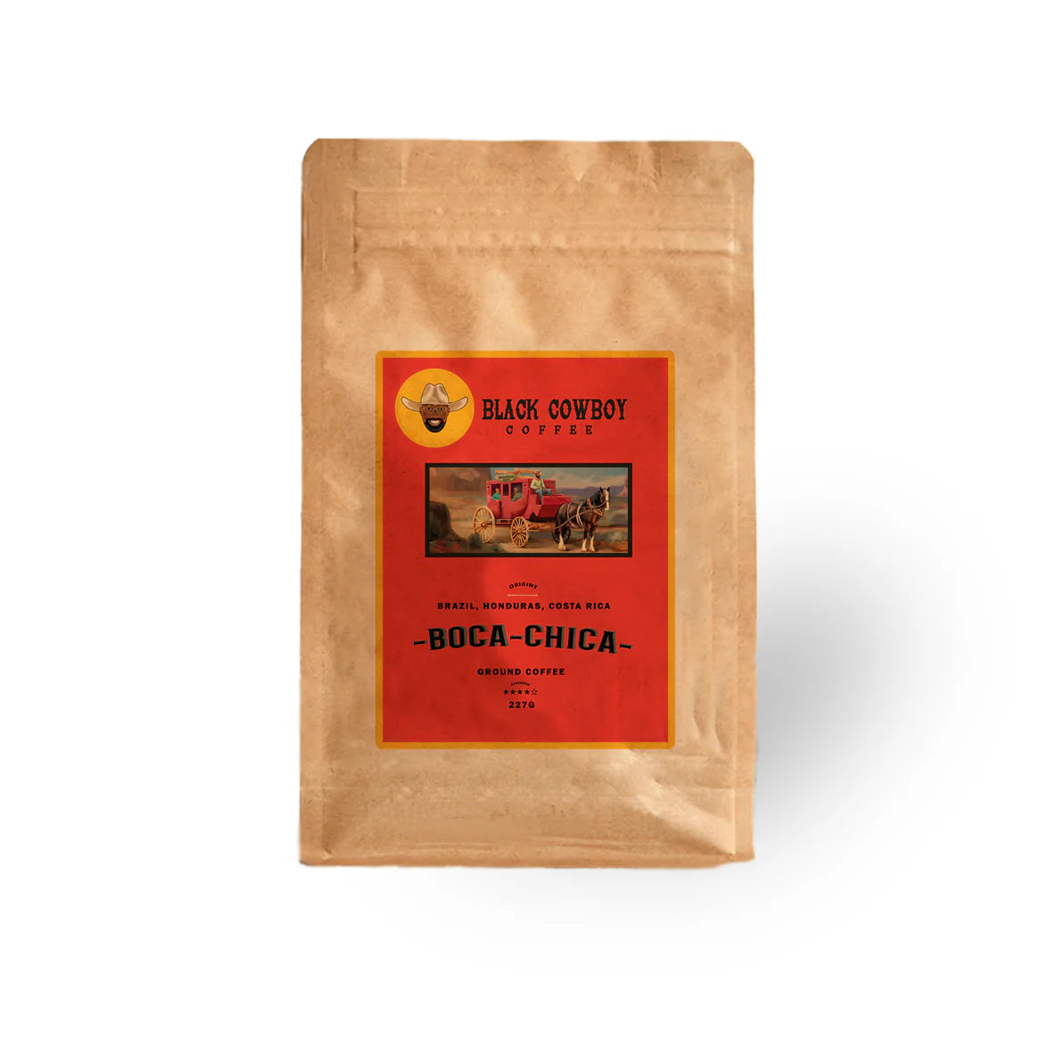 BLACK COWBOY COFFEE - BOCA-CHICA House Blend No1
