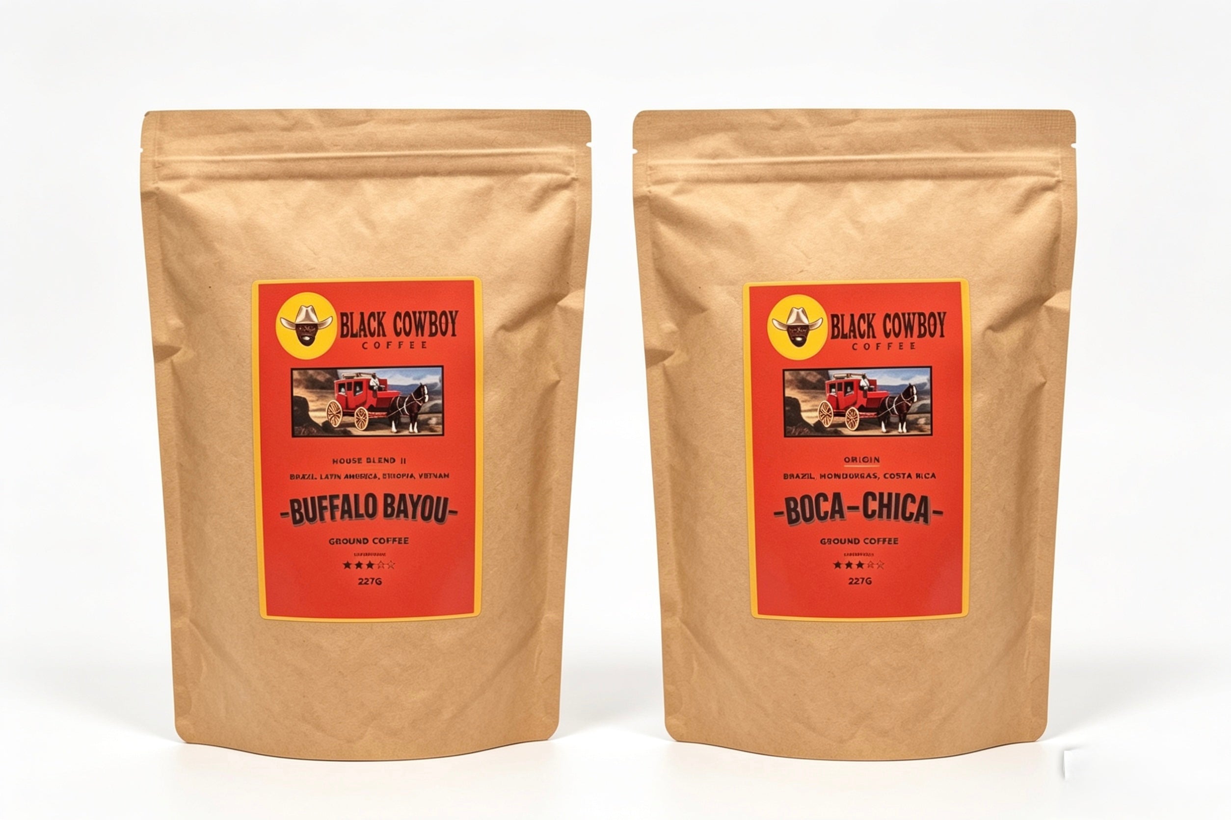 Boca-Chica & Buffalo Bayou Twin Pack | 227g Ground