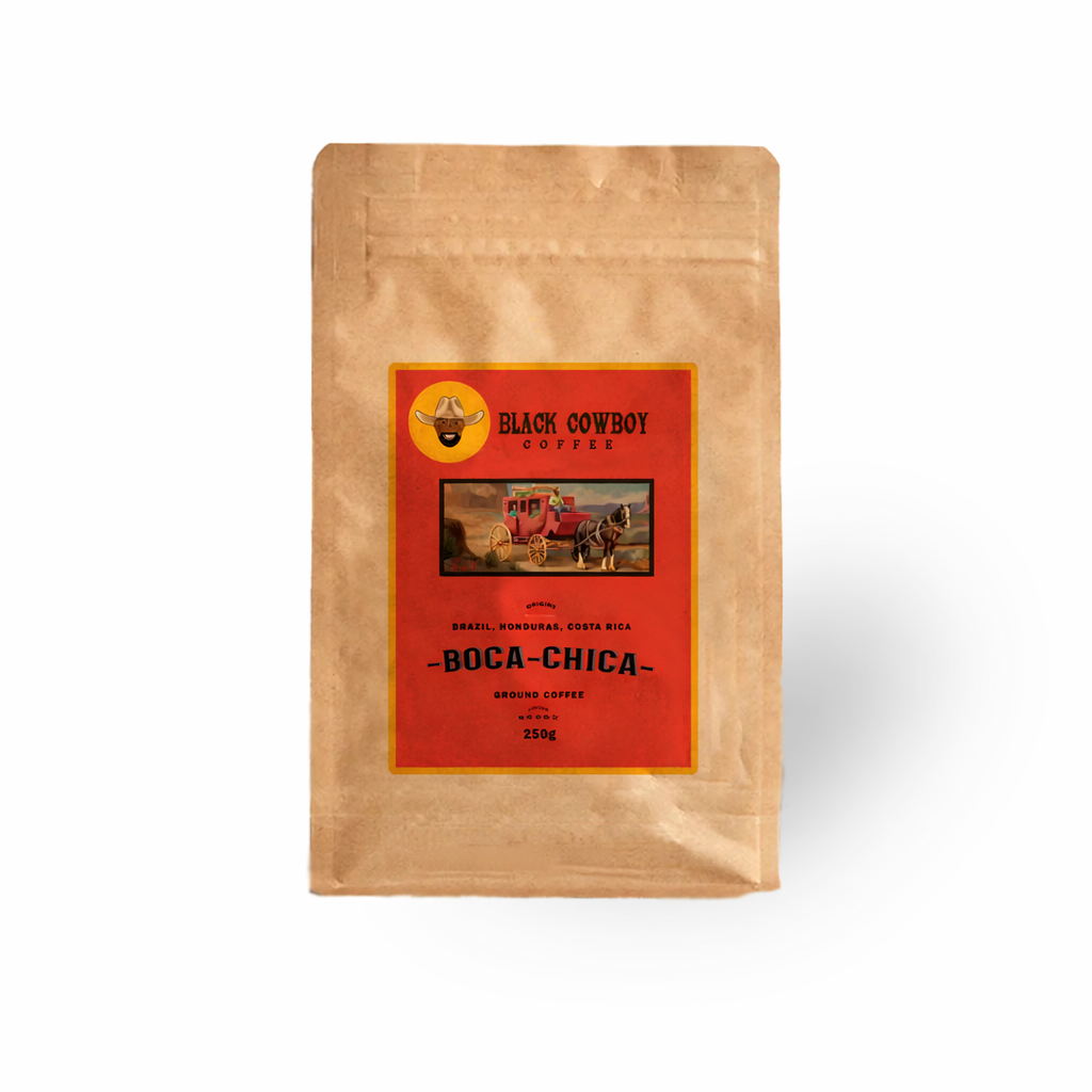 BLACK COWBOY COFFEE - BOCA-CHICA House Blend No1